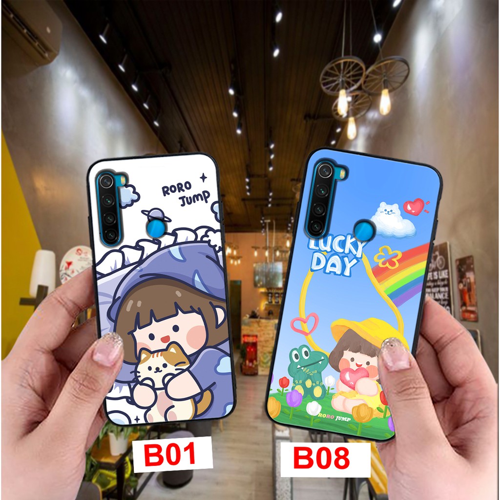 ỐP LƯNG XIAOMI REDMI NOTE 8/ REDMI NOTE 5A CÔ GÁI JUMP RORO RẺ BỀN ĐẸP NHẤT