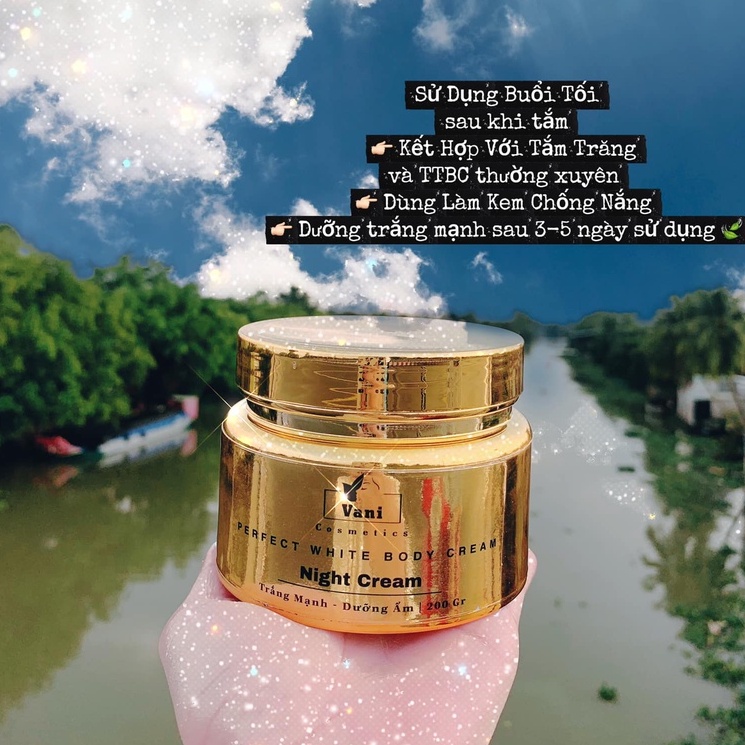 Kem body trắng da, dưỡng trắng nhanh trong 7 ngày, không bết rít, không lộ vân, kem cốt phô mai siêu thâm cho da ngâm