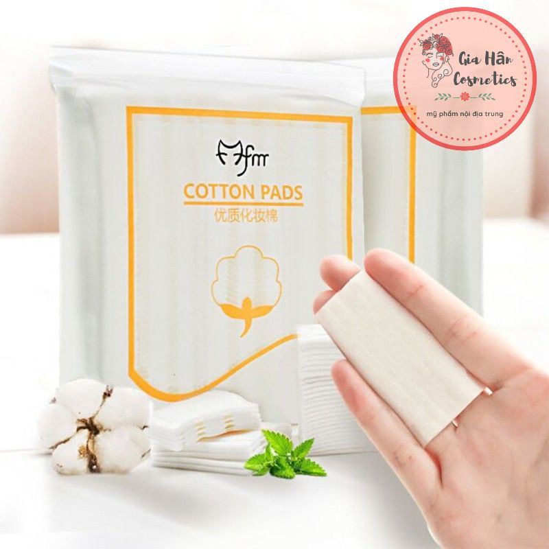 Bông tẩy trang 3 lớp Cotton Pads túi 222 miếng