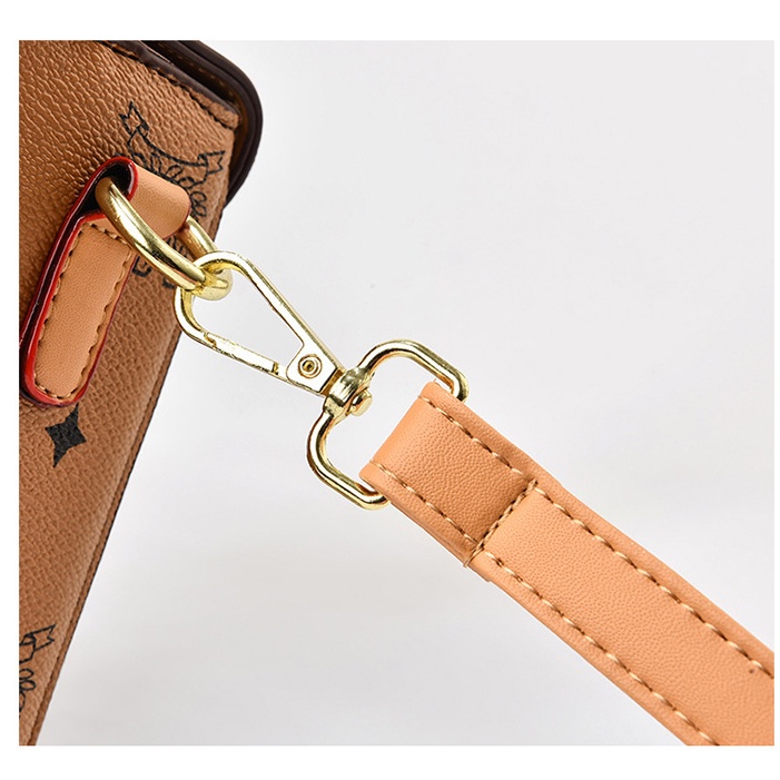 Túi CHUWANGLIN đeo chéo in họa tiết thời trang cho nữ