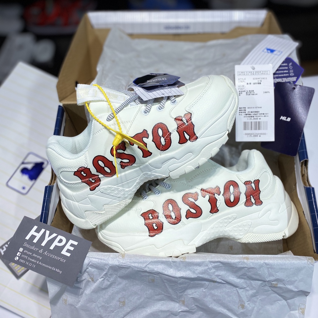 Giày sneaker nam nữ MLB big ball chunky Boston - Hype Sneaker | Bản 1:1 .