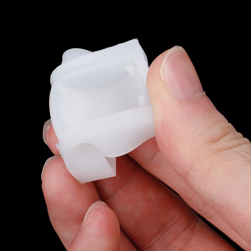 Sa Khuôn Silicon Trong Suốt Hình Chữ Nhật Làm Trang Sức DIY