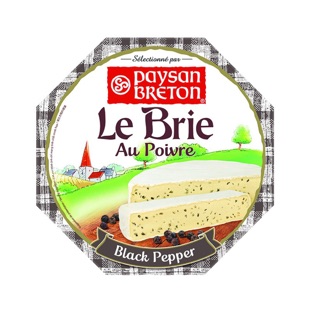 Phô mai brie tiêu đen paysan breton 125g