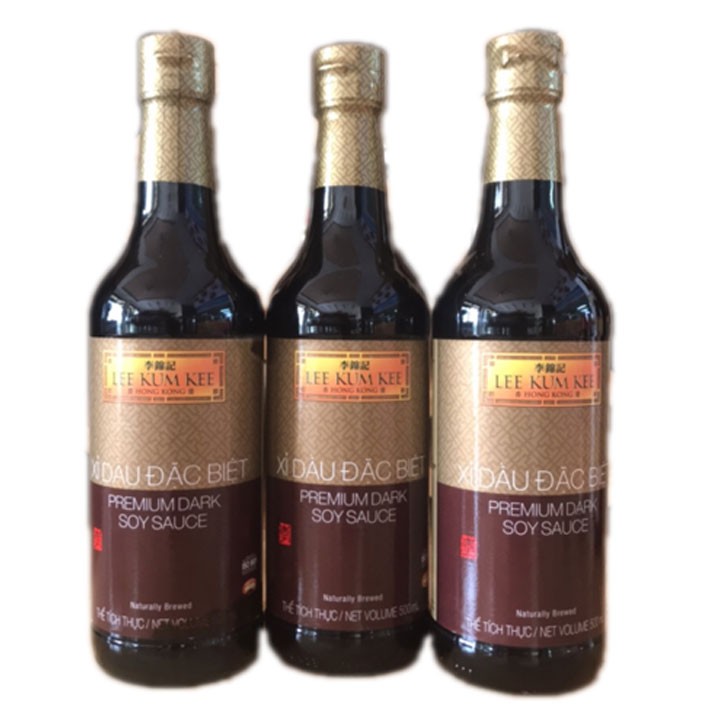Hắc Xì Dầu Lee Kum Kee 500ml Dark Soy Sauce
