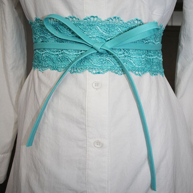 Thắt Lưng Ren Hoa Co Giãn Sang Trọng Cho Nữ