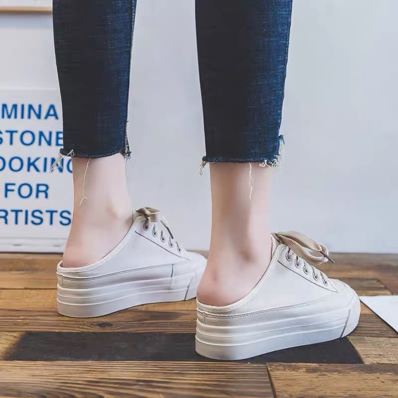 Giầy sục cao 4,5cm nâng đế tăng chiều cao dáng thể thao