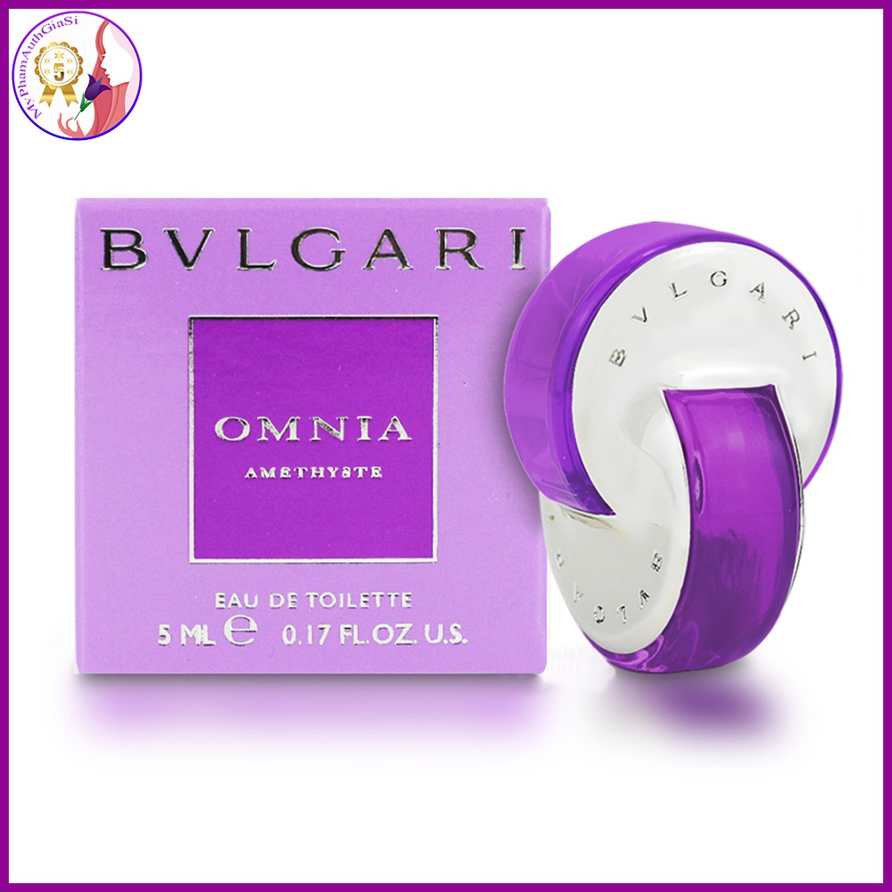 NƯỚC HOA MINI BVLGARI OMNIA AMETHYSTE EAU DE TOILETTE 5ML