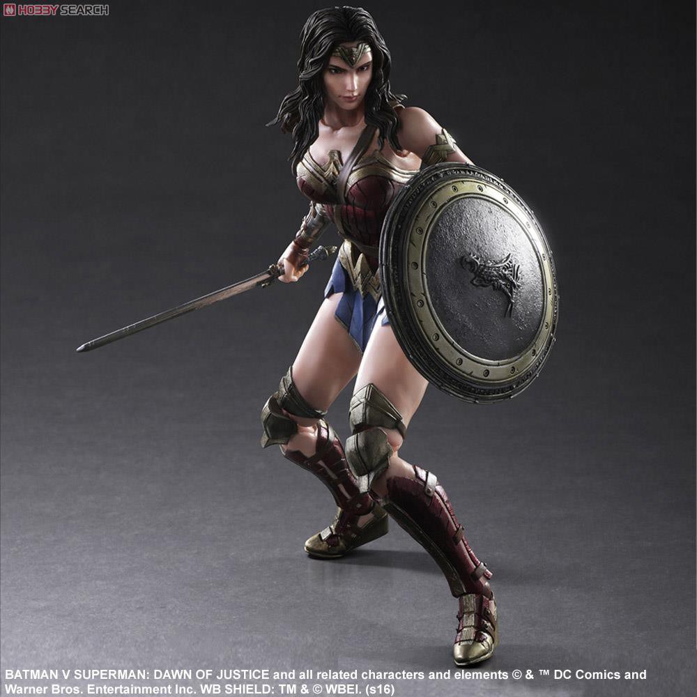 [Chính Hãng]Mô Hình Play Arts Kai Wonder Woman - Batman v Superman - Dawn of Justice version