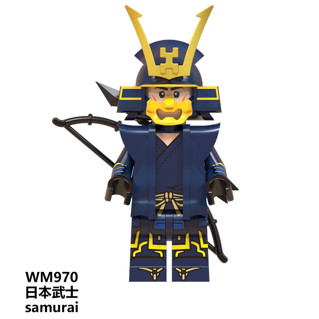 Minifigures Nhân Vật Samurai Armor Võ Sĩ Đạo Nhật Bản Mẫu Mới Ra Siêu HOT WM6090