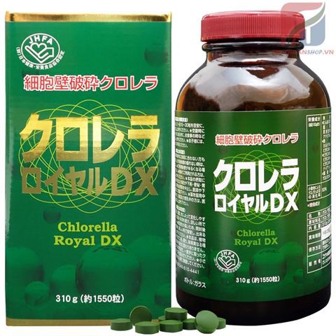 Tảo Lục Hoàng Gia Nhật Bản Chlorella Royal DX