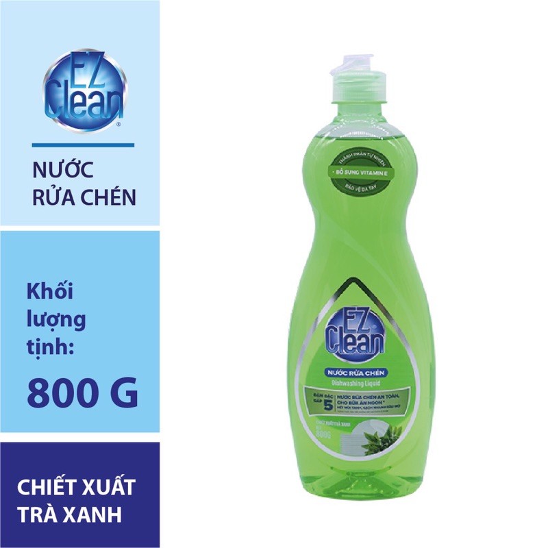 NƯỚC RỬA CHÉN EZ CLEAN 800g