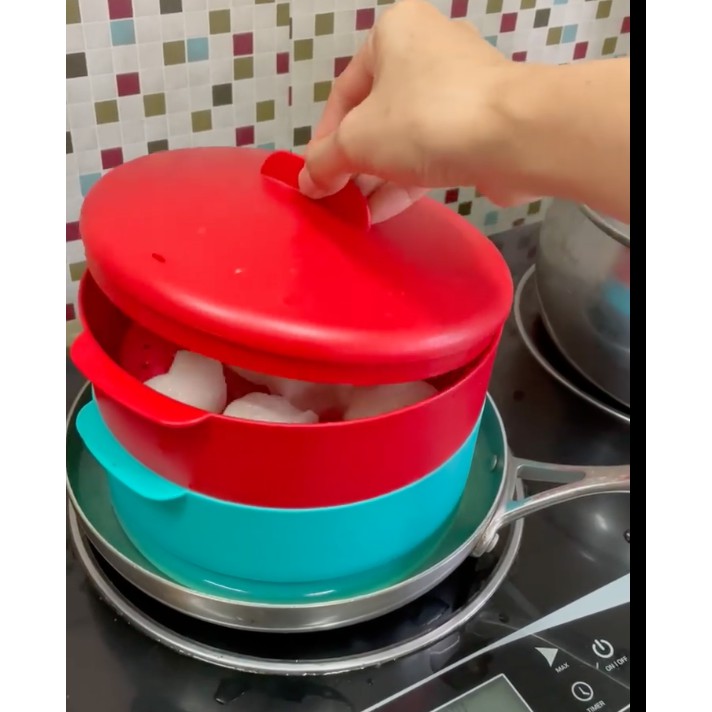 Xửng hấp 1 2 3 tầng tupperware