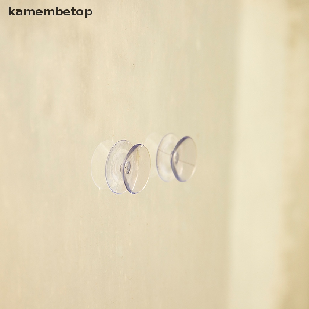 [beto] Set 10 Cốc Hút Hai Mặt Bằng Nhựa Cho Kính / Thủy Tinh