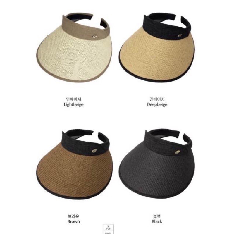 Mũ chống nắng Perro nửa đầu Made in Korea đẹp không tì vết