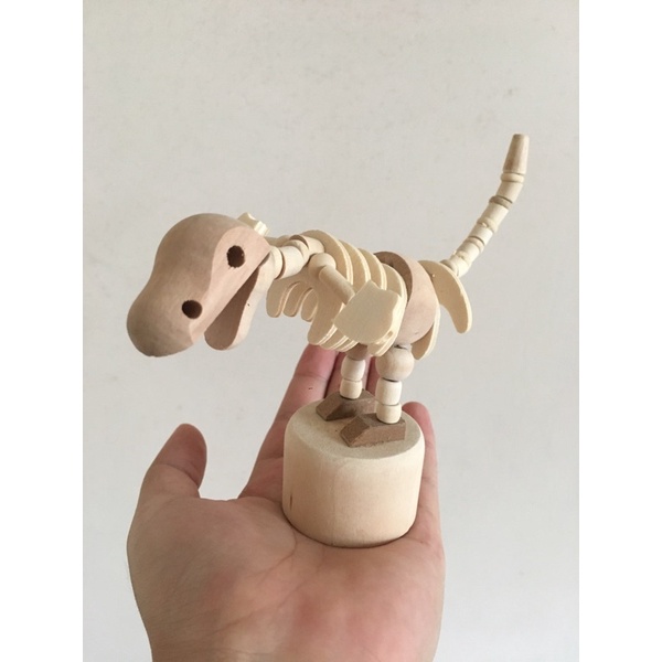 Mô hình búp bê. Decor trang trí phòng. Figure Người gỗ,Chú hề, bọ rùa, khủng long, con voi, Búp bê vui nhộn bằng gỗ