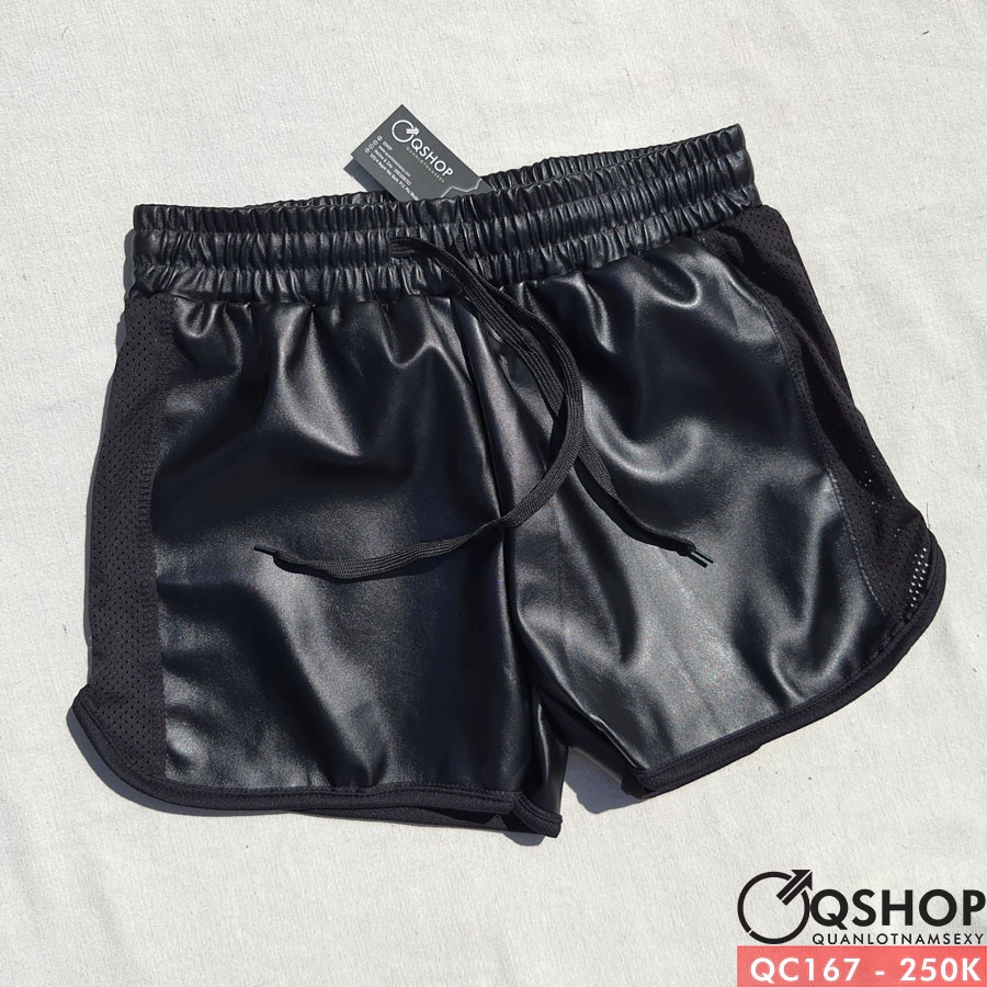 Quần ngủ nam giả da sành điệu QSHOP QC167