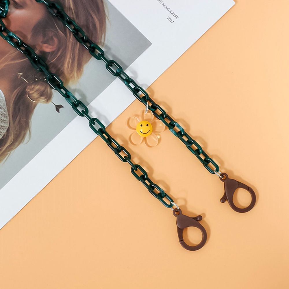 Dây đeo mắt kính bằng acrylic trong suốt chống trượt chống mất tiện dụng