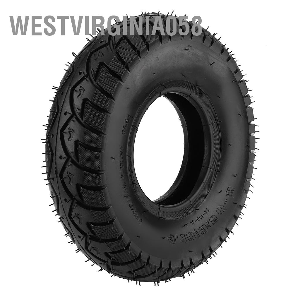 Westvirginia058 Bánh xe lốp cao su đàn hồi tốt cho đẩy dụng cụ bơm hơi  4 10 / 3 50-5 12in /  4 50-4 10in