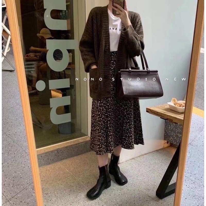 CARDIGAN VẶN THỪNG HÀN QUỐC ( siêu mềm mịn- ảnh thật-hàng sẵn)