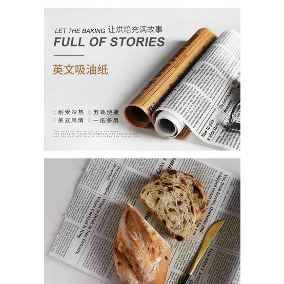 Giấy nến gói bánh, lót nồi chiên