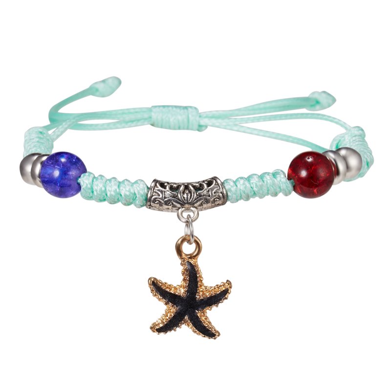 Vòng tay dây bện BELLA-Bee xỏ hạt handmade có thể điều chỉnh kích cỡ dành cho nữ