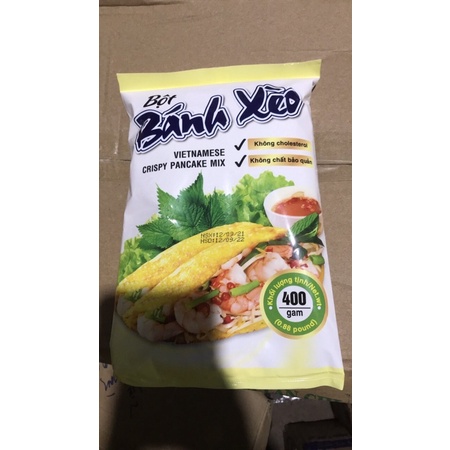 Bột bánh xèo gói 400gr