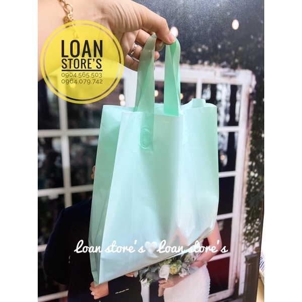 1KG TÚI ÉP QUAI XANH MINT SIU XINH PE DẺO