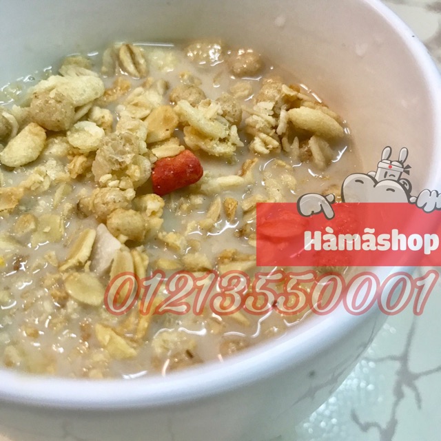 NGŨ CỐC CALBEE ĐỎ 750gr