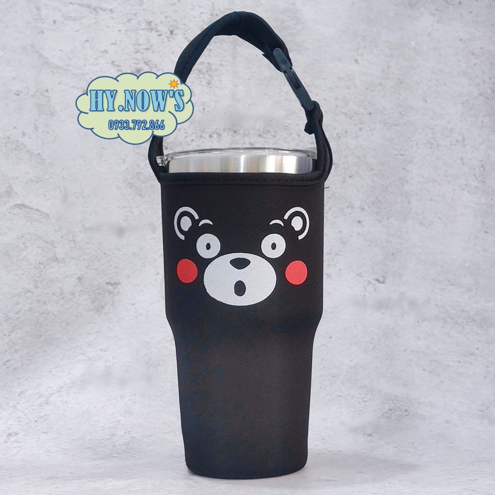 Túi Đựng Ly Giữ Nhiệt Lớn, cho Ly dung tích 800ml - 900ml, Phụ Kiện Ly Giữ Nhiệt - Hàng Loại 1