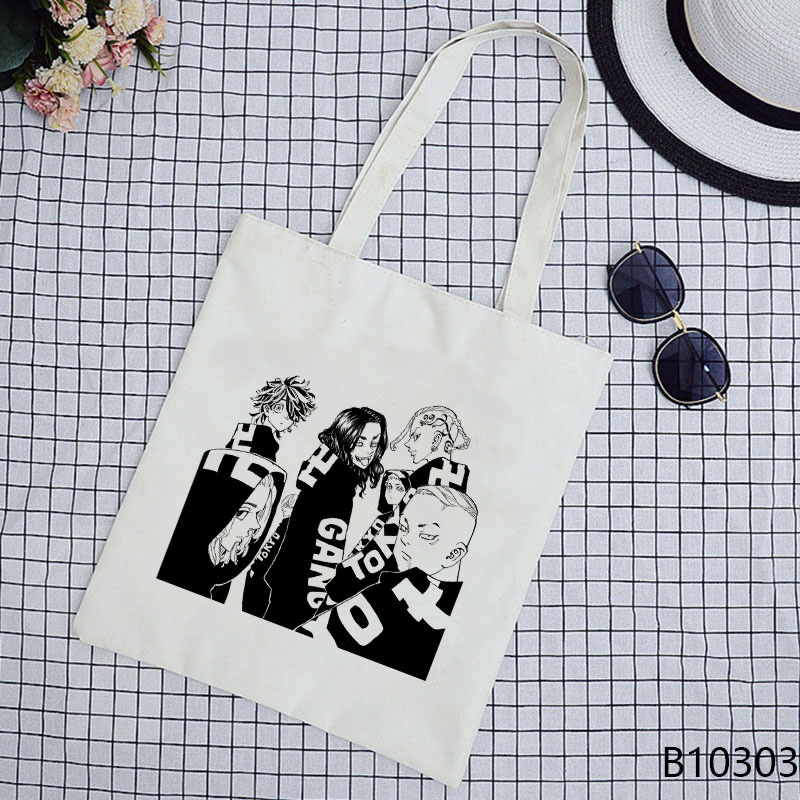 Túi Xách Vải canvas In Hình anime tokyo Ghouls