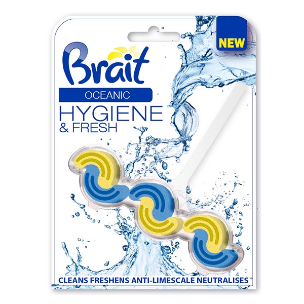 Sáp thơm Tẩy Bồn Cầu Brait Decor, Sạch Khuẩn, Thơm Mát