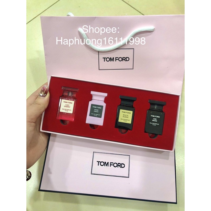 Set nước hoa Tom Ford 4 món /7,5ml