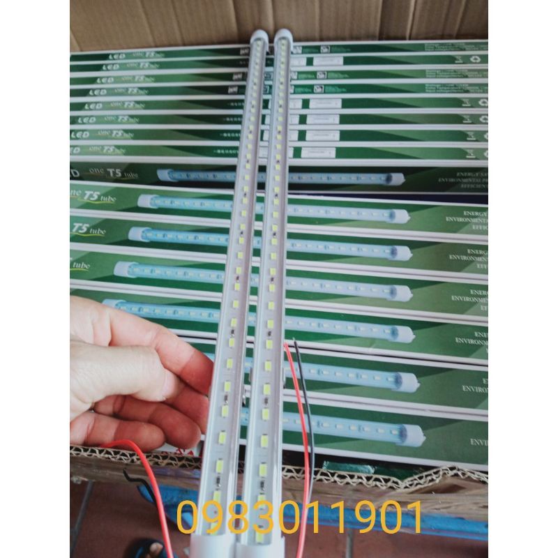 Đèn ô tô, đèn led trần ,đèn cabin, đèn xe khách có công tắc điện 12v và 24v dài 33cm, 50cm