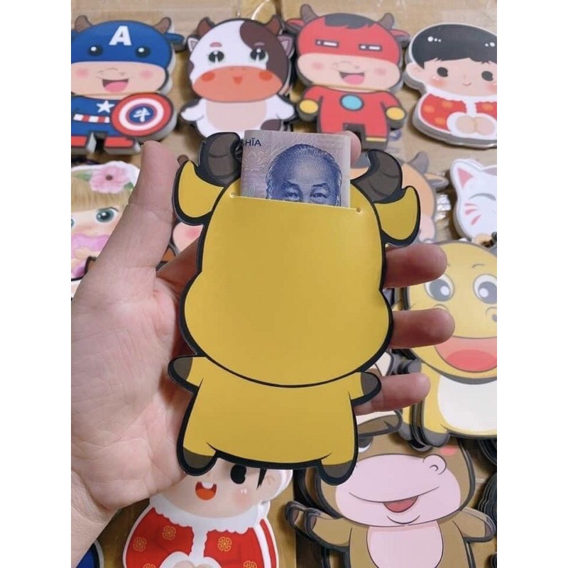 [FREESHIP] Set 50 Bao Lì Xì Hoạt Hình Siêu Hot