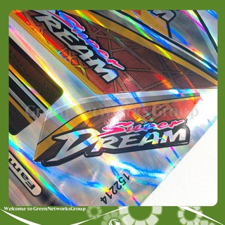 Tem dán decal Crom Super Dream Greennetworks