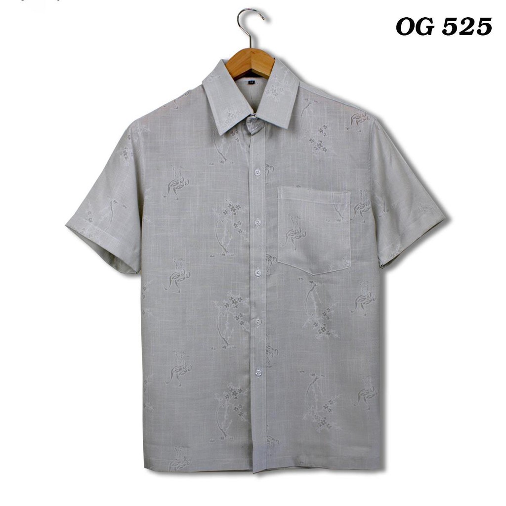 Áo Sơ Mi Nam Trung Niên Vải Đũi Ngắn Tay Vải Mặc Mát | BigBuy360 - bigbuy360.vn