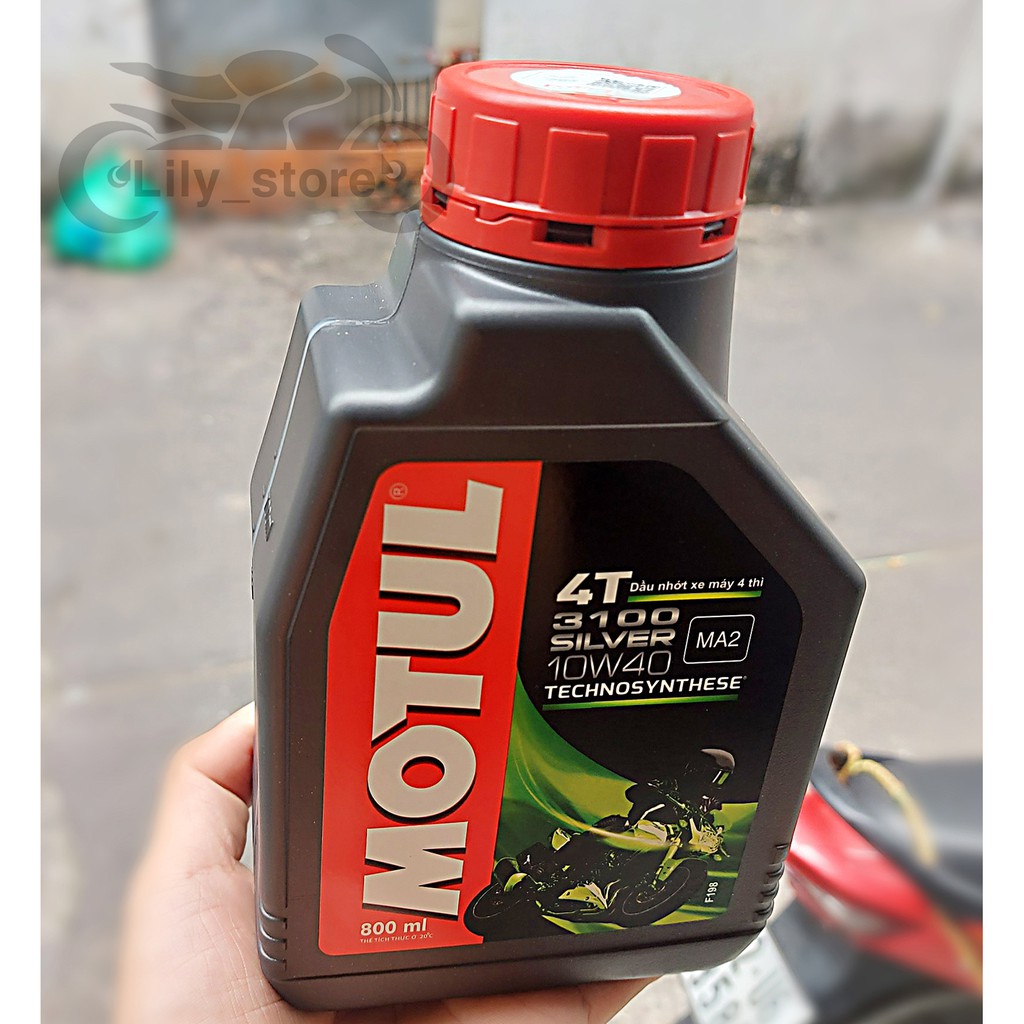 Dầu nhớt xe số Motul 3100 Silver nhớt xe số cao cấp 800ml