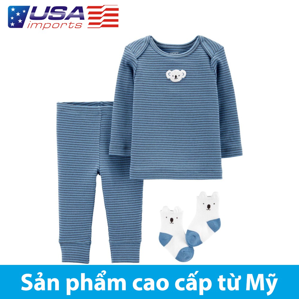Set 3 món áo kèm quần Car-tờ Auth Từ Mỹ (17577010)