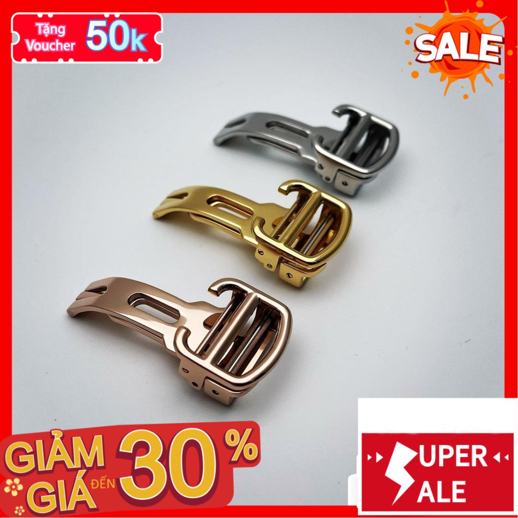 Khóa Bướm Đồng Hồ - Đồng Hồ Cơ Đồng Hồ Nam Dây Da Thép Không Gỉ 316 Cho Dây Da Khóa Cartier 3111 - 1199 Watches