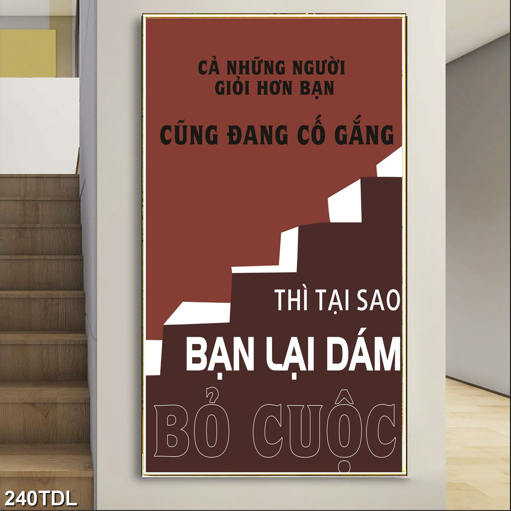 DECAL SLOGAN TRANG TRÍ VĂN PHÒNG SỐ 240