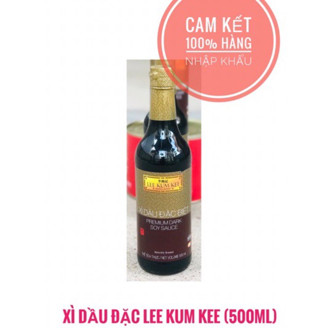 Bán sỉ Xì dầu đậm đặc Lee Kum Kee 500 nhập khẩu Malaysia