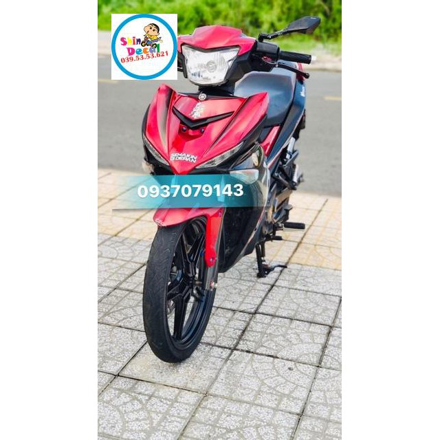 Tem rời ex 150 Movitas đỏ đen 3 lớp ko bay màu
