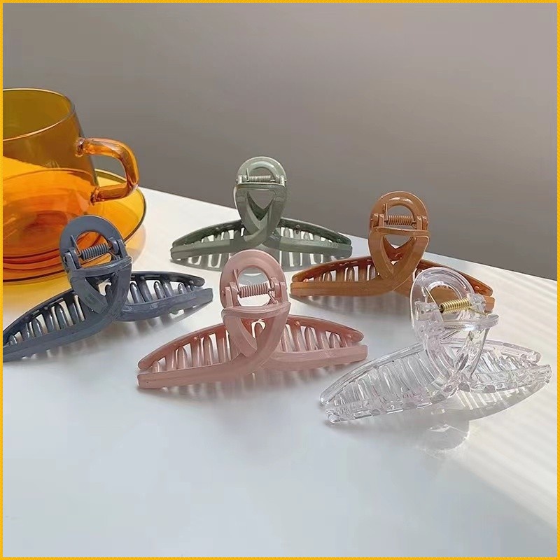 Kẹp Tóc Hình Cá Mập Cỡ Lớn Thời Trang Mùa Hè Cho Nữ