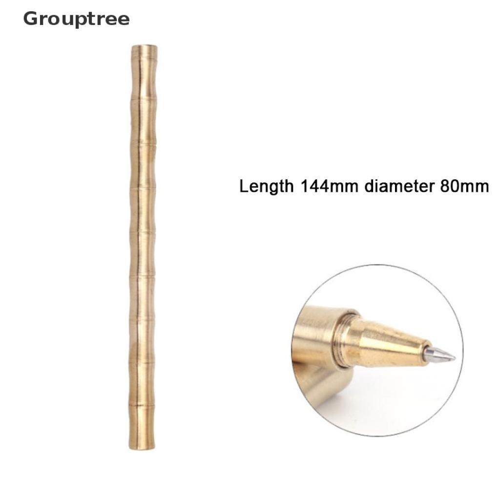 1 Bút Bi Hình Cây Tre Bằng Đồng Thau Sáng Tạo