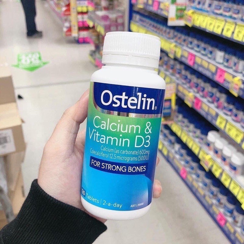 canxi ostelin 130 viên úc