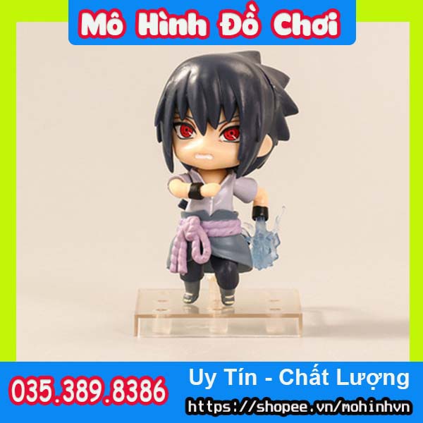 Bộ 3 Mô Hình Naruto Susano Chidori Sasuke Bằng Nhựa PVC Dẻo - Mô hình naruto