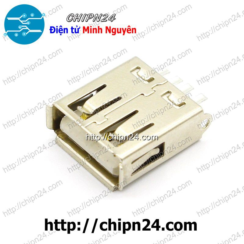 [3 CÁI] Đầu+Vỏ nhựa USB A CÁI