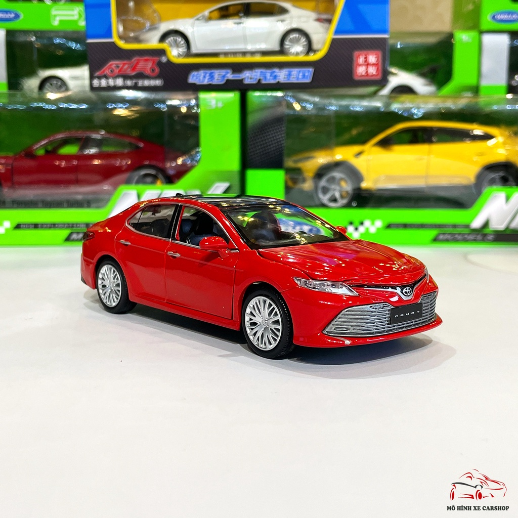 Mô hình xe ô tô Toyota Camry 2.5 2019 tỉ lệ 1:32 màu đỏ