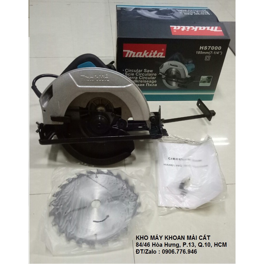 Máy Cưa Đĩa Makita Hs7000 Đĩa Cắt 1 Tấc 8 - Tặng Kèm Lưỡi Cưa - Kios Việt