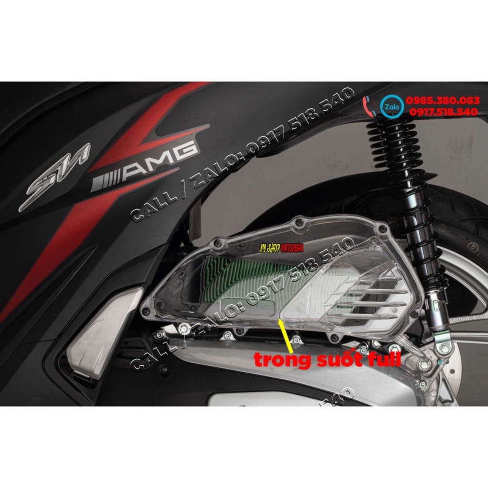 ỐP BẦU GIÓ ( PÔ E ) SH 2020 - Sh 2021 - SH 2022 CHÍNH HÃNG ZHIPAT NHỰA ABS CAO CẤP